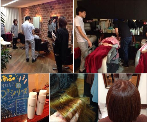 <阪南>でのデモンストレーション風景