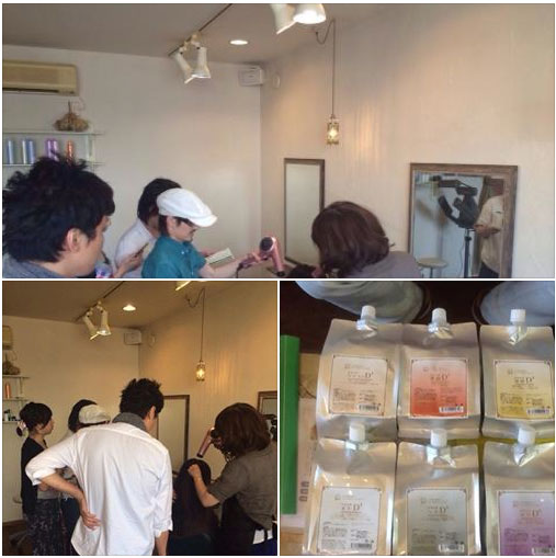 <北海道>でのデモンストレーション風景